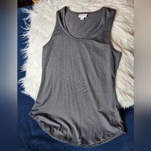 LuLaRoe Gunmetal Gray Tank Top